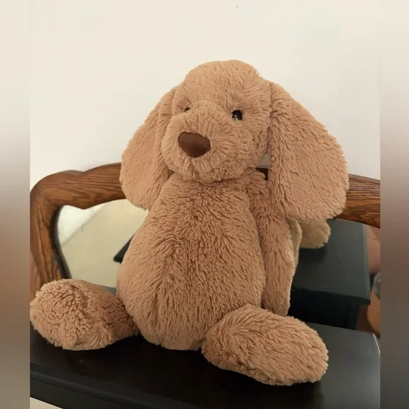 Jellycat Bashful Toffee Puppy Size Medium - Picture 10 of 17